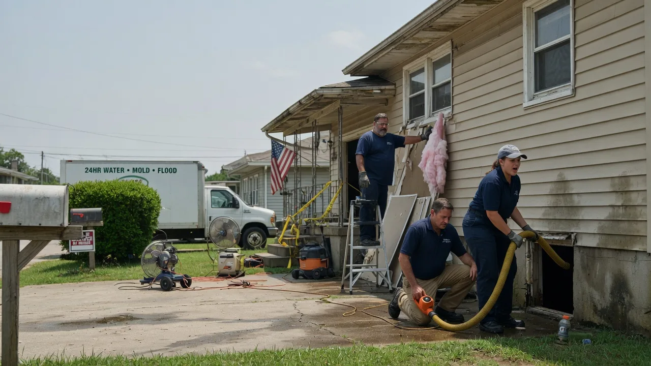 Water Damage Repair in Freeman, VA near me